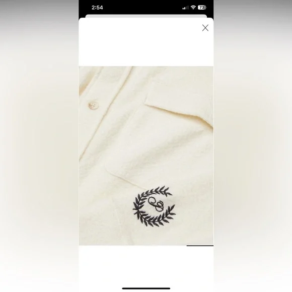 PINK Victoria’s Secret Reverse Fleece Shacket - Picture 3 of 8